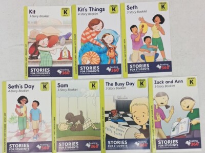 Kindergarten Reading Practice-Stories For Students-Units 1-7 TN Dept of Edu. 360
