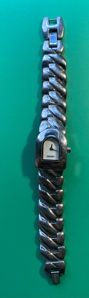 NWT DKNY NY4225 Analog Silver StainlessSteel Watch DKNY Watch. NY-4225. Watch Running, New Battery | eBay main image 2