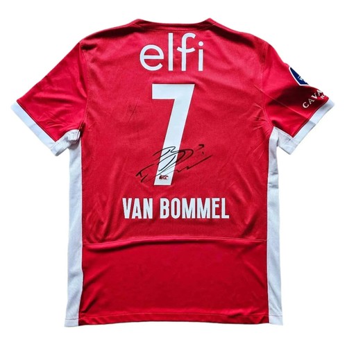 Ruben van Bommel 7 AZ Alkmaar | Signed Football Shirt vs. Ajax