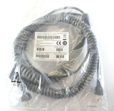 Lot of 5 Symbol Barcode Scanner Coiled Synapse Cable CBA-S04-C16ZAR