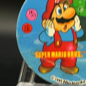 Mario Piece Menko Super Mario Bros Famicom Card Nintendo 1985 NES Japanese