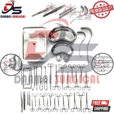 Appendectomy and Hernia Set of 38 Pieces General Surgery Surgical Instruments