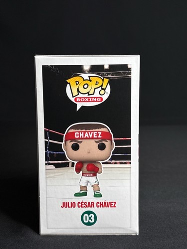 Julio Cesar Chavez Signed Boxing Funko #03 PSA 2C70496 - Picture 4 of 5