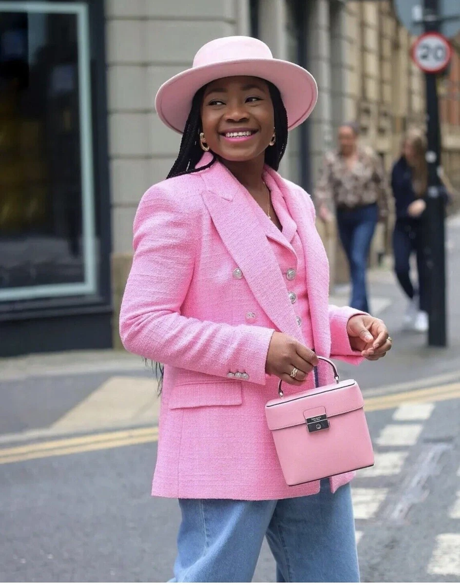 Ladies textured deals blazer