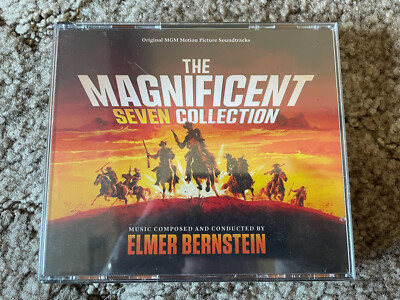 MAGNIFICENT SEVEN COLLECTION Elmer Bernstein all 4 film soundtracks 4cd SEALED