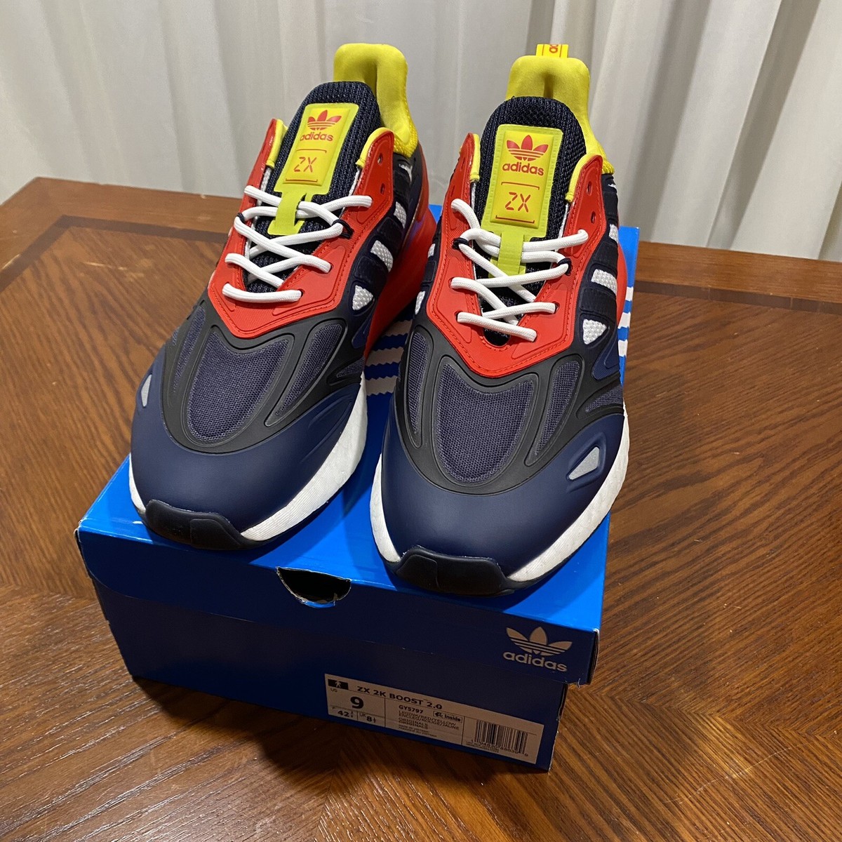 Size 9 - adidas ZX 2K Boost 2.0 Low Blue for sale online | eBay Size 9 - adidas ZX 2K Boost 2.0 Low Blue for sale online | eBay