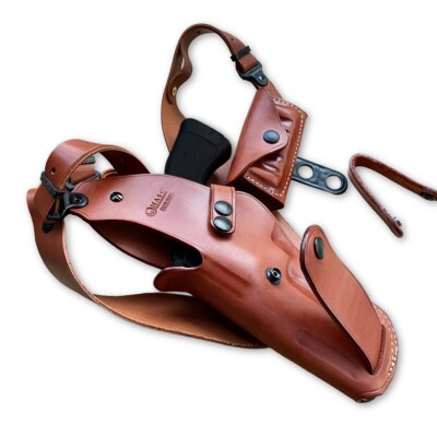 Vertical Shoulder Holster Fits Ruger BlackHawk 4.6