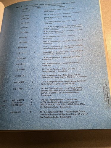 Vintage KTS Mar 1970 Pacific Telephone phone Station Installation Handbook Book - Picture 10 of 13
