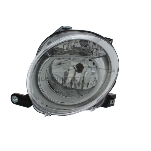 Headlights Fits Fiat 500 312 2008-2015 Low Beam Headlamps 1 Pair Left & Right - Picture 14 of 24