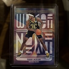 Isaiah Jackson RC 2021-22 NBA Hoops Basketball We Got Next Insert Rookie Card#22
