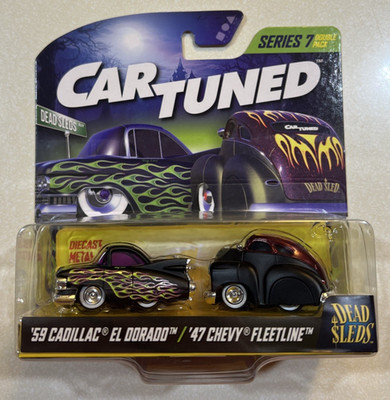NEW 2026 CarTuned 2-Pack Series 7  Dead Sleds  59 Cadillac & 47 Chevy Fleetline
