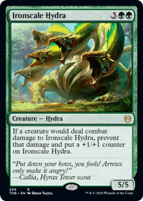 #ad Ironscale Hydra Theme Booster Exclusive Theros Beyond Death #296 MTG Magic T $1.56