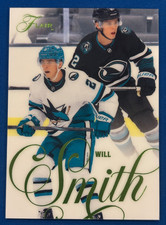 2025-26 Flair #107 WILL SMITH RC * Forecheck /349 * SP