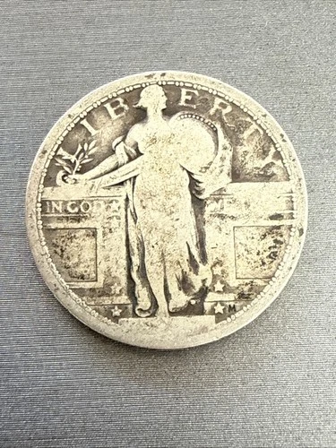 Standing Liberty Quarter - No Date 25C - 90% Silver -