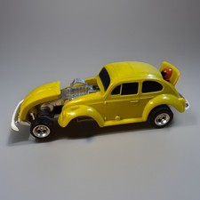 VINTAGE Aurora Imposters Volkswagen Dragster Beatle '72 VW BUG Hot Rod Toy
