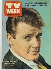 TV WEEK (Victoria) Nov 12 1966 ROGER MOORE