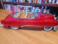 Very Nice Large Tin 1952 Buick Friction Four Door Convertible