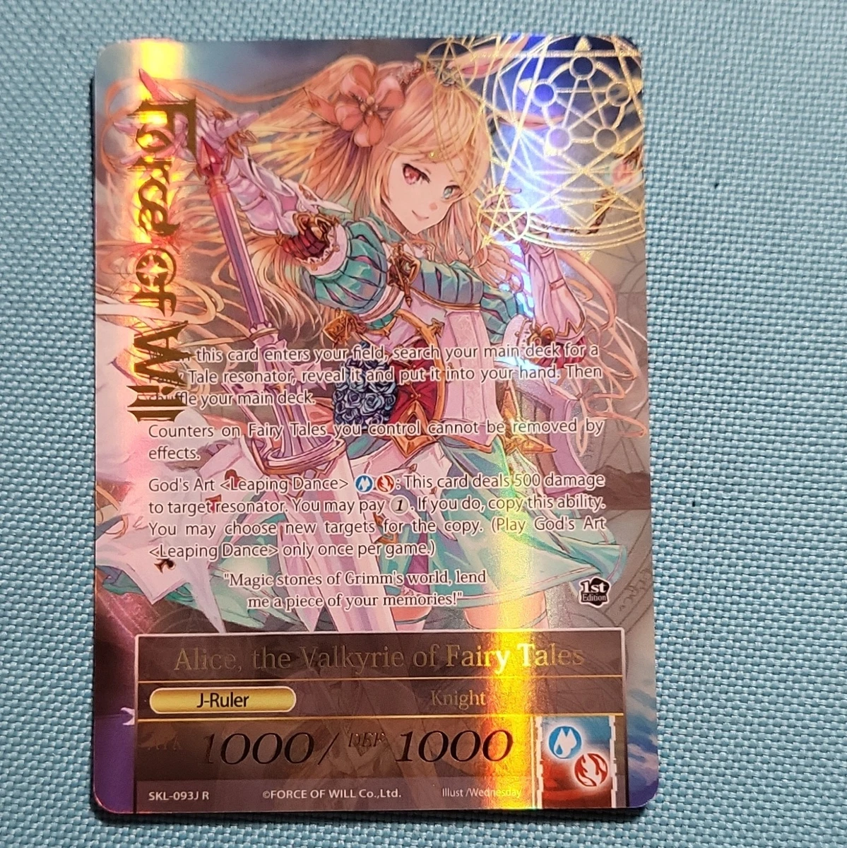 25+ Force of Will TCG Rare Individual Collectible Card Game Cards