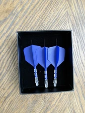 CUESOUL Rost T19 Integrated Dart And Shaft System Big Wing Shape Blue 28mm