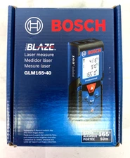Bosch GLM165-40 BLAZE Pro 165' Laser Distance Measure (NEW/OPEN BOX)
