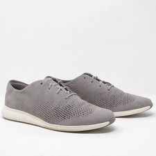 Cole Haan 2.Zerogrand Perforated Leather Sneaker Gray Womens Size 8.5B