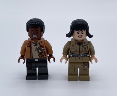 LEGO Star Wars Rose Tico (sw0857) aus Set 75176 l Minifigur Und Finn sw0858 Top
