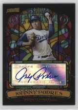 2008 Topps Stadium Club Beam Team Johnny Podres #BTA-JPO Auto k4s