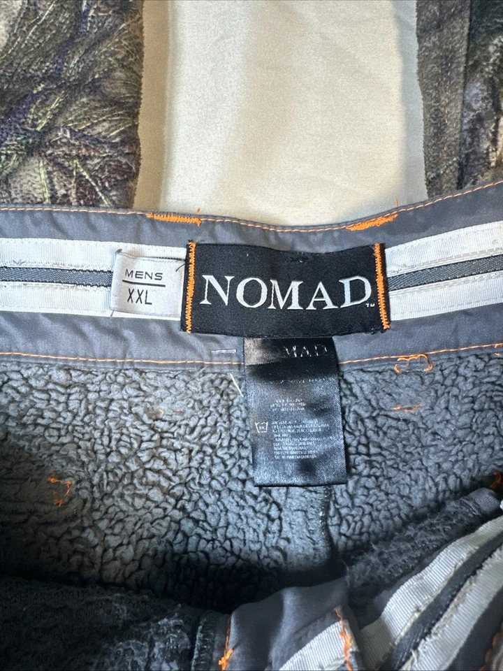 Nomad Pants Mens XXL Camo Realtree Fleece Lined Hunting Stretch Waist - Image 3 of 4