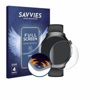 "4X Full-Screen Schutz Folie FüR Smartwatch ET460 1.47\" 3D Edge Display"