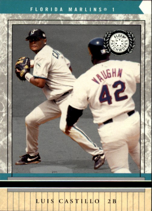 2003 Fleer Patchworks #1 Luis Castillo - BB