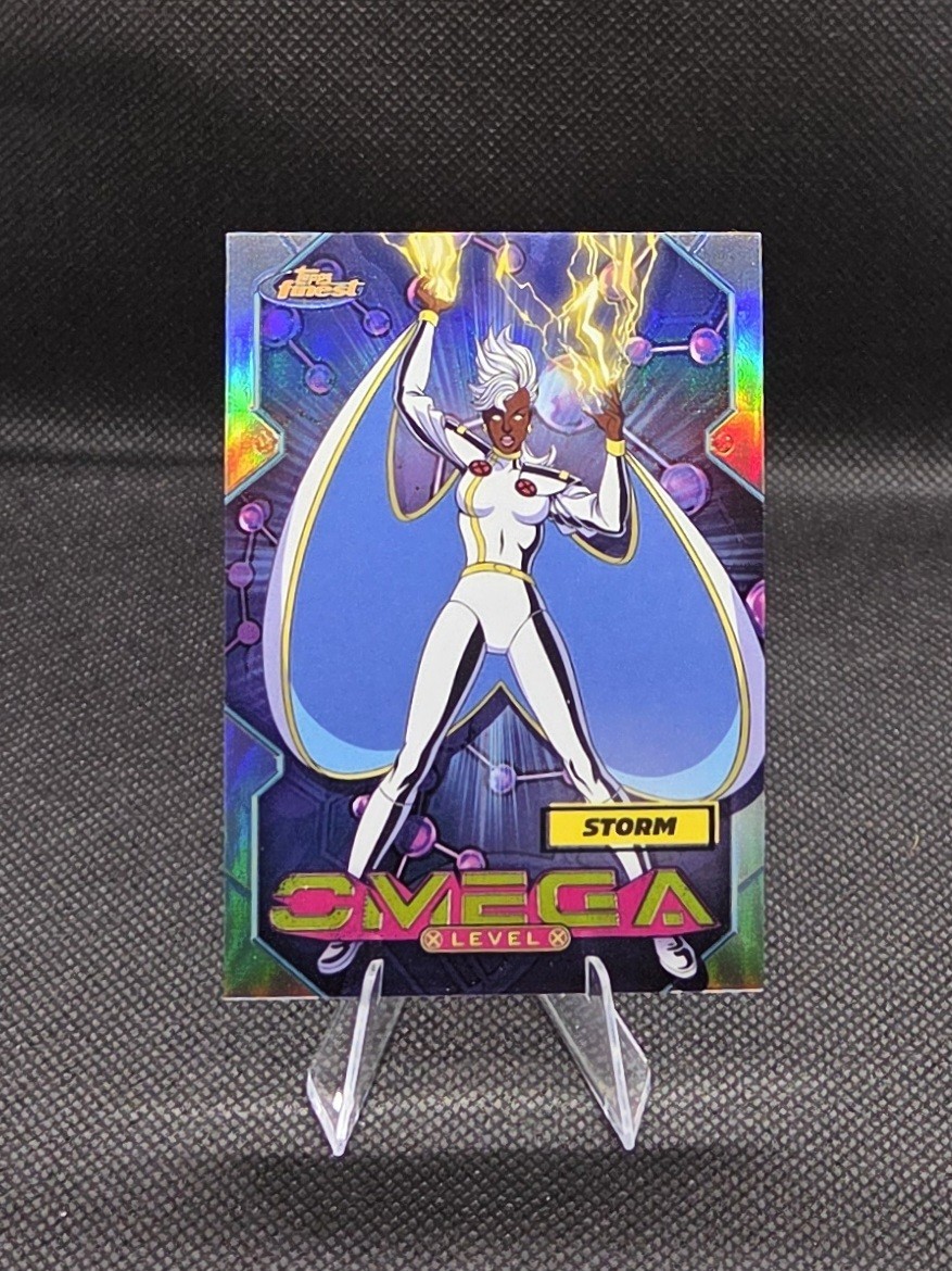 STORM 2025 TOPPS FINEST X-MEN '97 OMEGA LEVEL SSP INSERT CARD #O-1 (1:482)