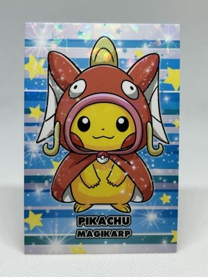 PIKACHU PONCHO x MAGIKARP - POKEMON CARD DATABASE
