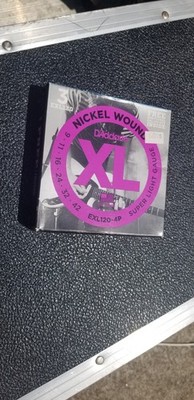 d'addario exl120 electric guitar strings 9-42  4 - Pack