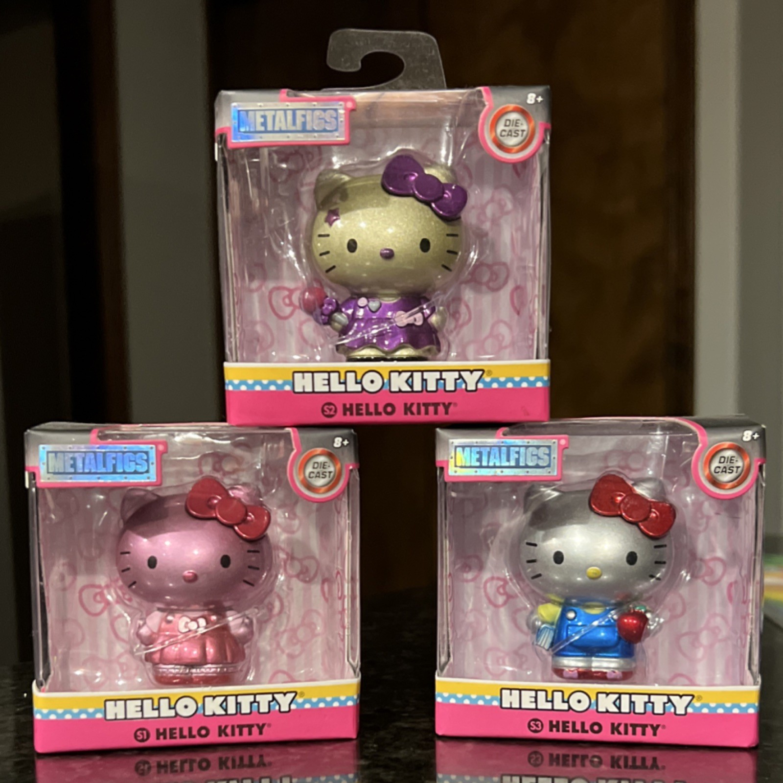 Jada Toys METALFIGS Hello Kitty Die-Cast Figurines Boxed Set
