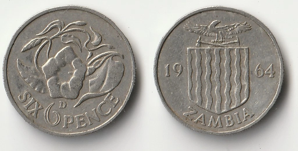 Uncertified 1964 Zambian Coins for sale | eBay