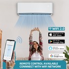 9000 BTU Mini Split Air Conditioner & Heat Pump 115V SEER2-17 Smart WiFi