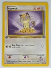Meowth 56/64 1st Edition C Pokemon Jungle NM