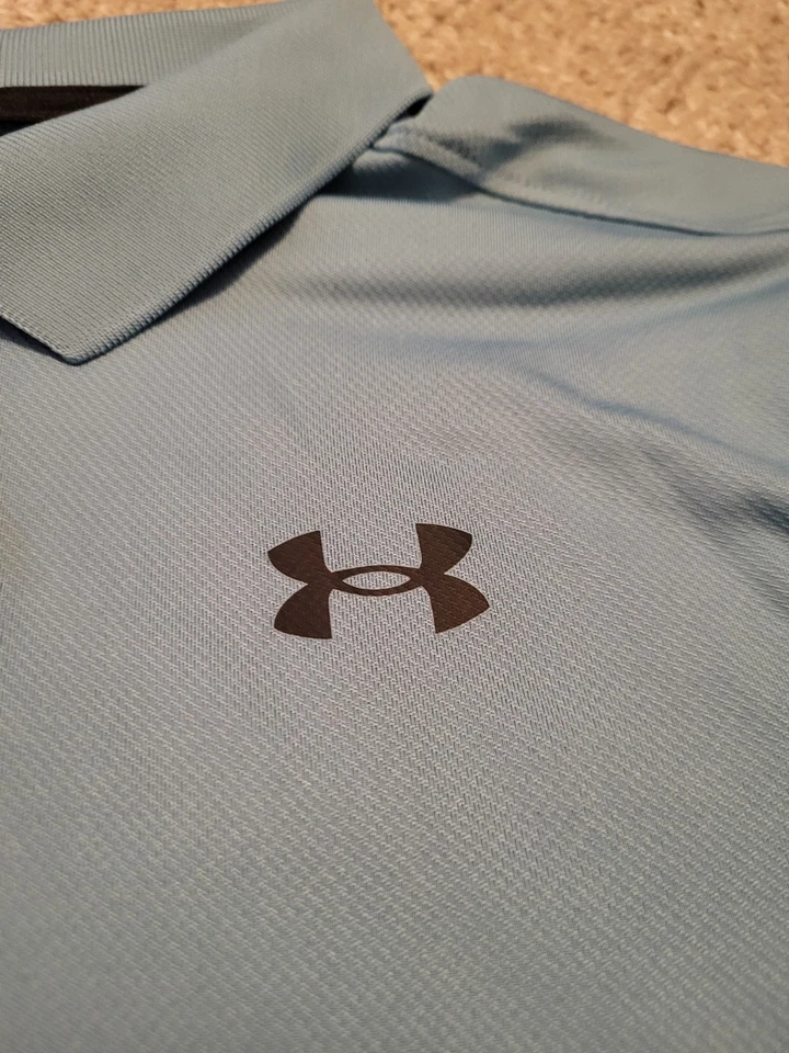 Polo Under Armour UA Performance con Upf 50 juvenil grande nuevo con etiquetas Foto 3 de 4