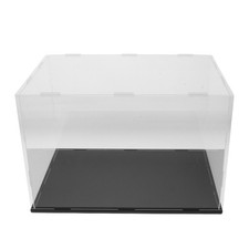 Baseball Cap Dust Cover Display Case Enthusiast Hat Stand Clear Acrylic