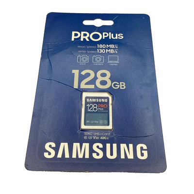 Samsung PRO Plus 128GB SDXC Full Size SD Card Class 10 U3 MB-SD128S/AM