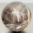 Natural Gray moonstone sphere quartz Crystal ball Healing 3620G — photo 7