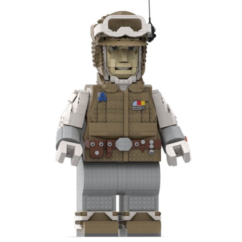 War Figure with Helmet 2441 pezzi MOC-116564 per persone dai 13 anni in su foto 4