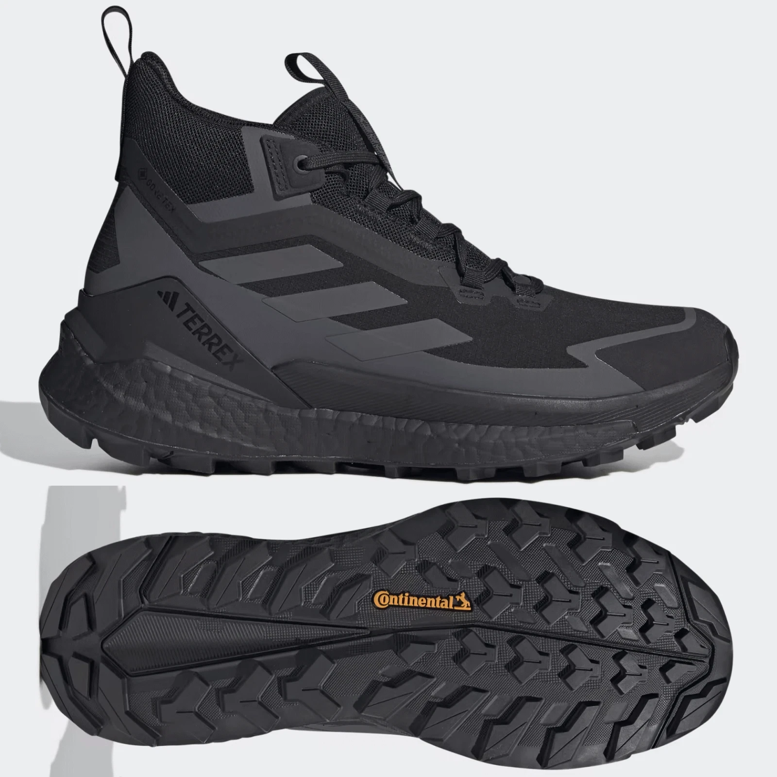 adidas Terrex Free Hiker 2 GORE-TEX Mens Hiking Boots Walking Shoes Black GTX
Opens in a new window