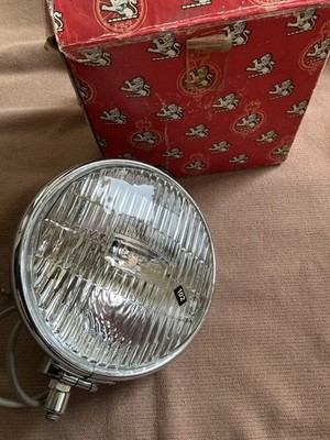 Vintage LUCAS Spot Lampe - LUCAS Nebelscheinwerfer FT/LR 6/9 - NOS - GETESTET & FUNKTIONSFÄHIG 