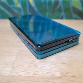 Clean Nintendo 3DS Aqua blue Console With Charger & Stylus Tested