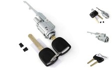 Ignition Switch Lock Cylinder w/ 2 Keys Compa...