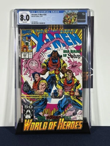 CGC 8.0 UNCANNY X-MEN #282 (1ST APP OF BISHOP) MARVEL COMICS 1991