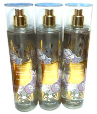 Bath  Body Works 3x SNOWFLAKES  CASHMERE Fine Fragrance Mist  FREE SHIP