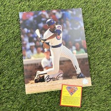 Andre Dawson Chicago Cubs Signed Autographed 8x10 Photo COA
