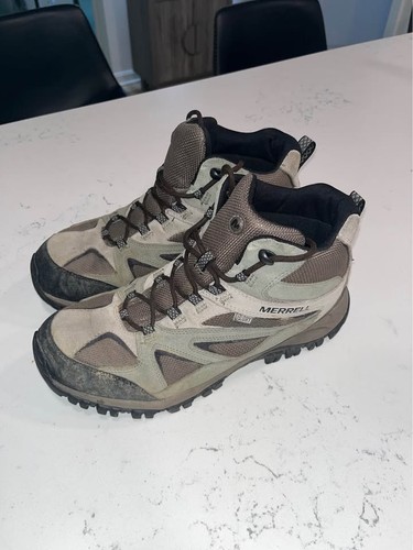 Merrell Men's Mid Moab Trail Hiking Boots Size 10M Wide